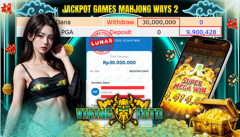 Bukti Jackpot Lunas VikingToto
