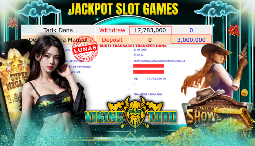 Bukti Jackpot Lunas VikingToto