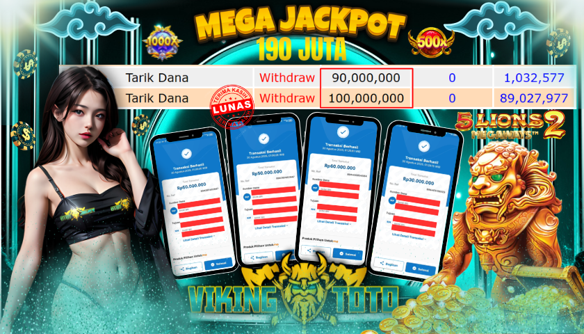 Bukti Jackpot Lunas VikingToto