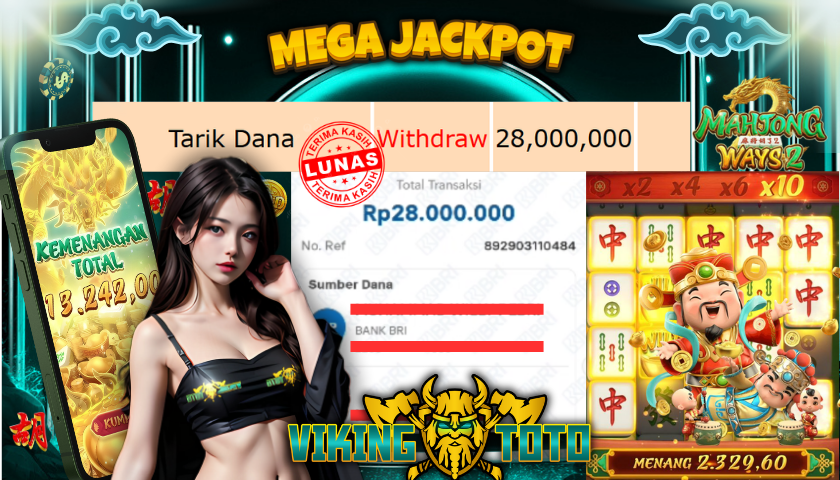 Bukti Jackpot Lunas VikingToto