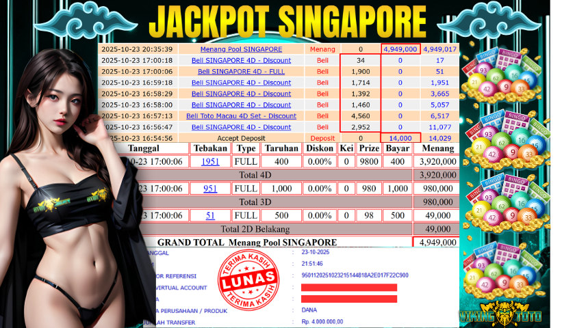 Bukti Jackpot Lunas VikingToto