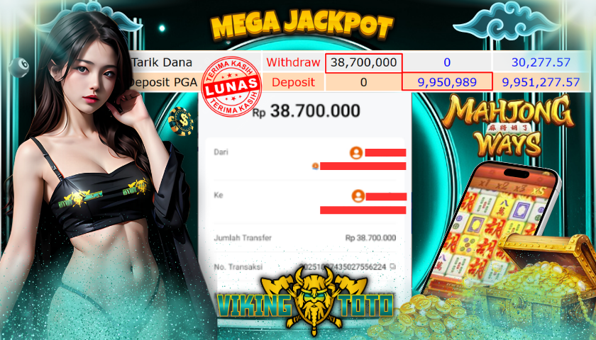 Bukti Jackpot Lunas VikingToto