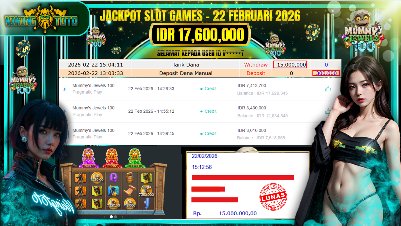 Bukti Jackpot Lunas VikingToto