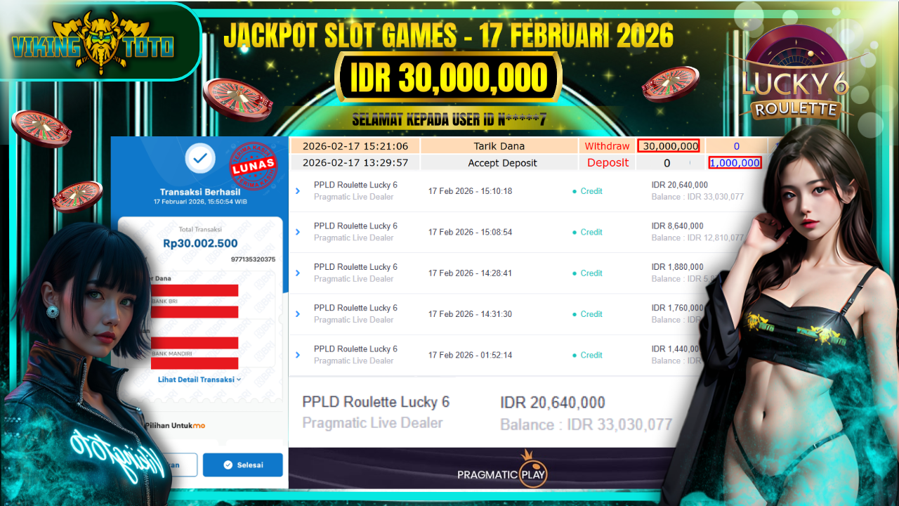 Bukti Jackpot Lunas VikingToto