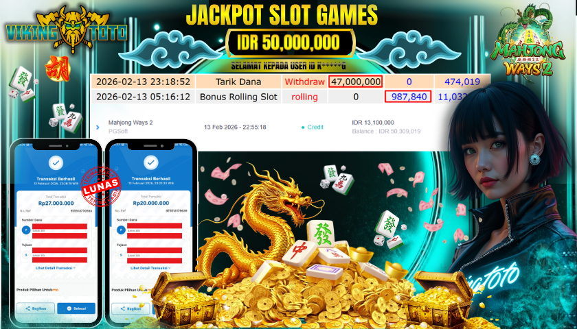 Bukti Jackpot Lunas VikingToto