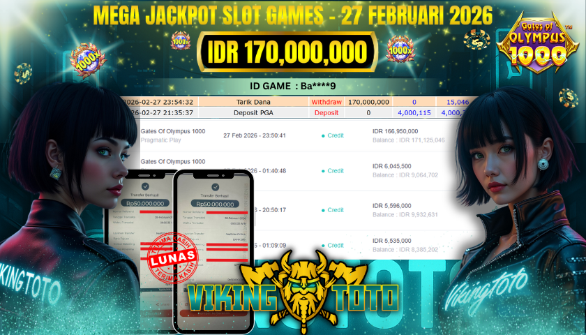 Bukti Jackpot Lunas VikingToto