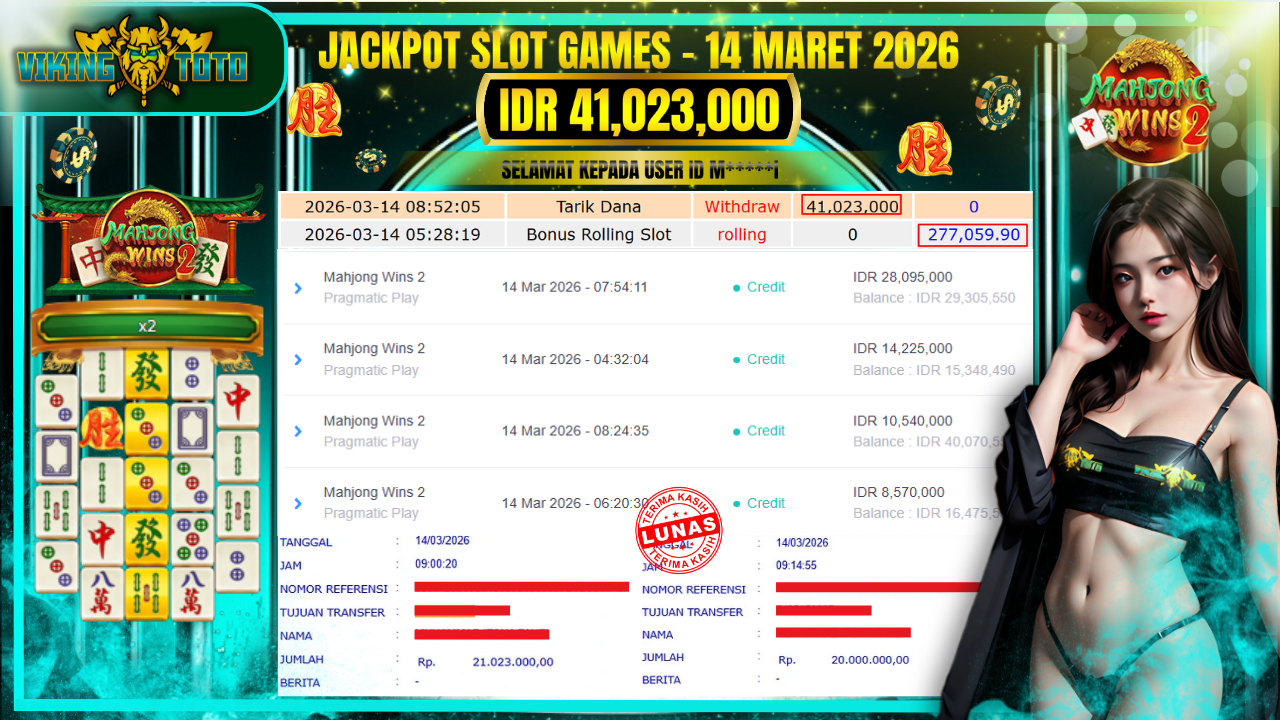 Bukti Jackpot Lunas VikingToto